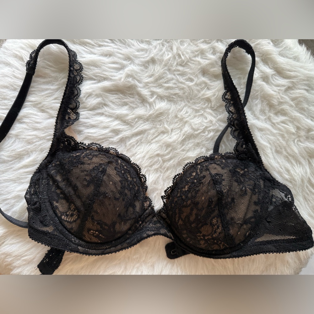 On Gossamer Lace Bra 34A
